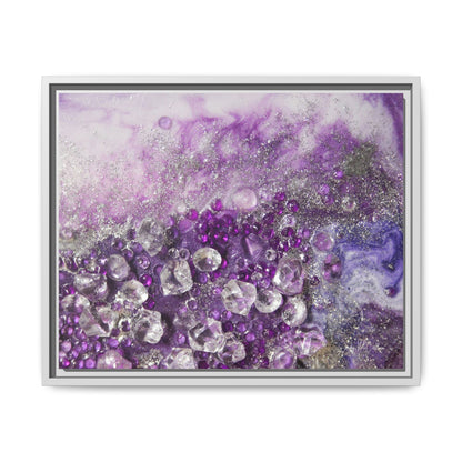 Amethyst Dreams Framed Print - Elegance