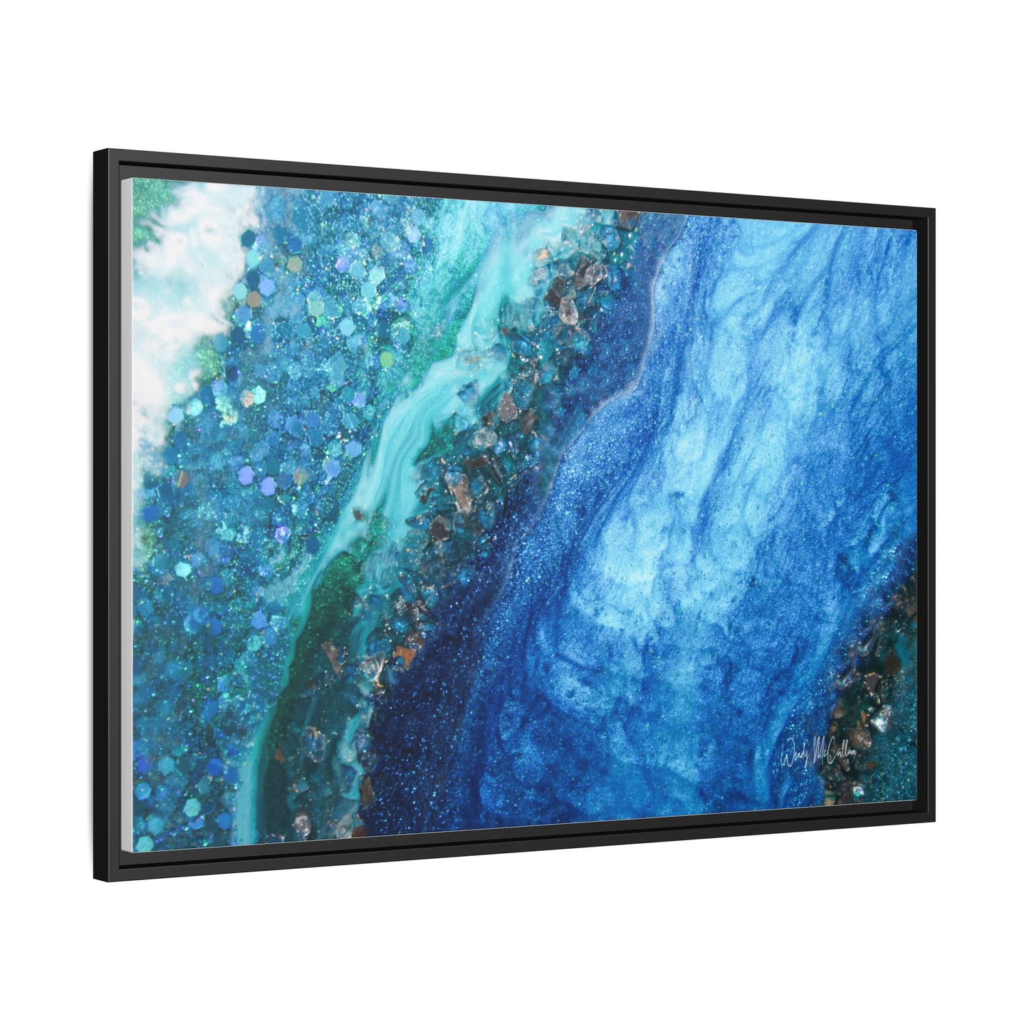 Elucidation Framed Print - Opulence