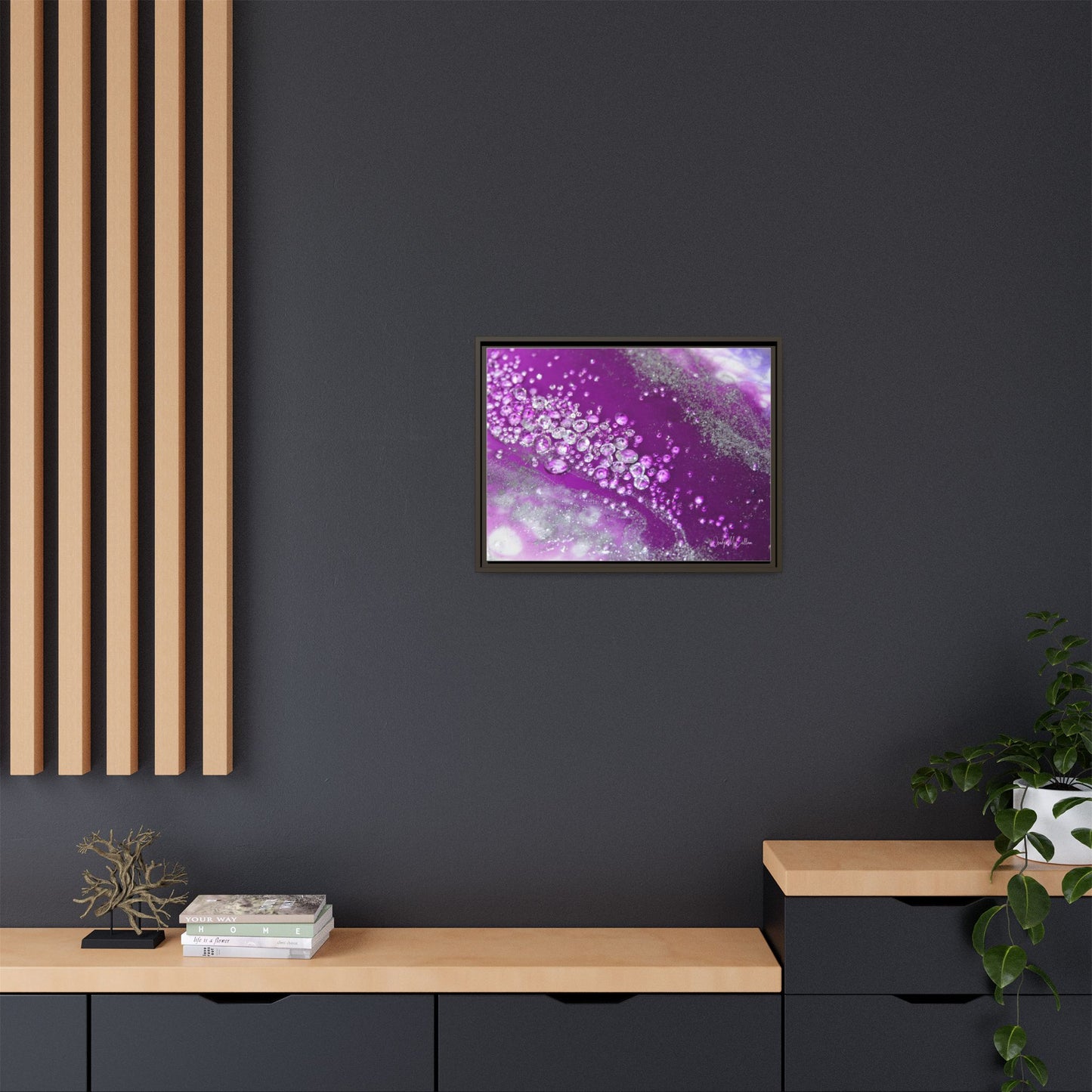 Amethyst Dreams Framed Print - Grace