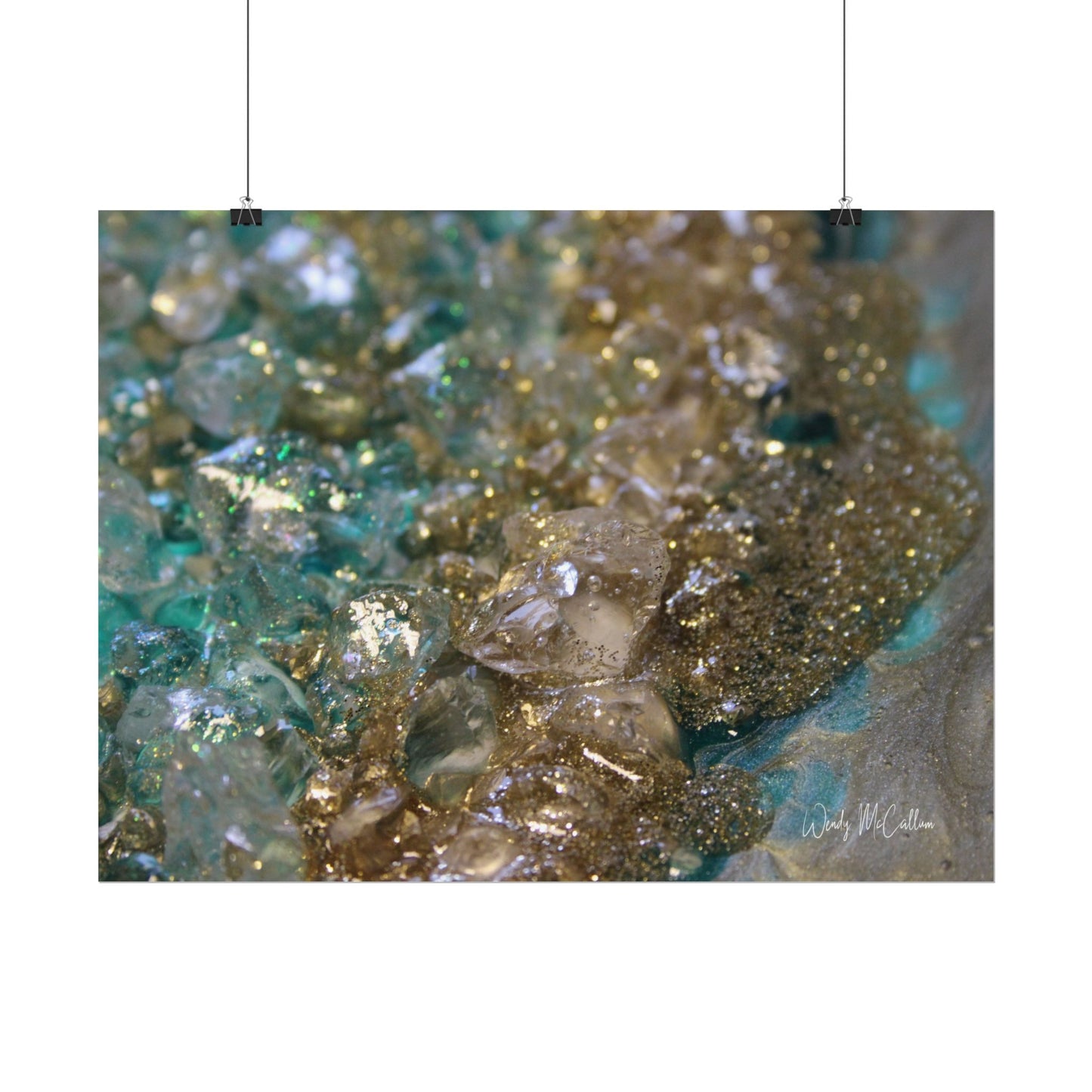 Dioptase Fine Art Print - Opulence