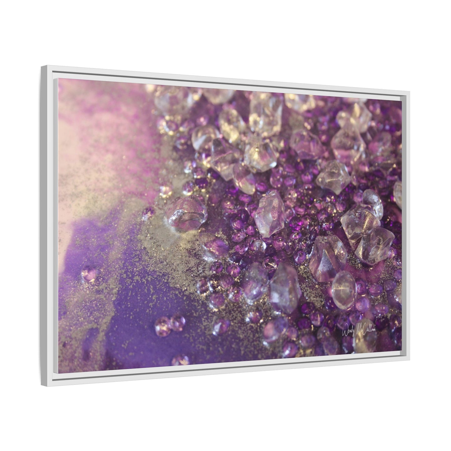 Amethyst Dreams Framed Print - Opulence
