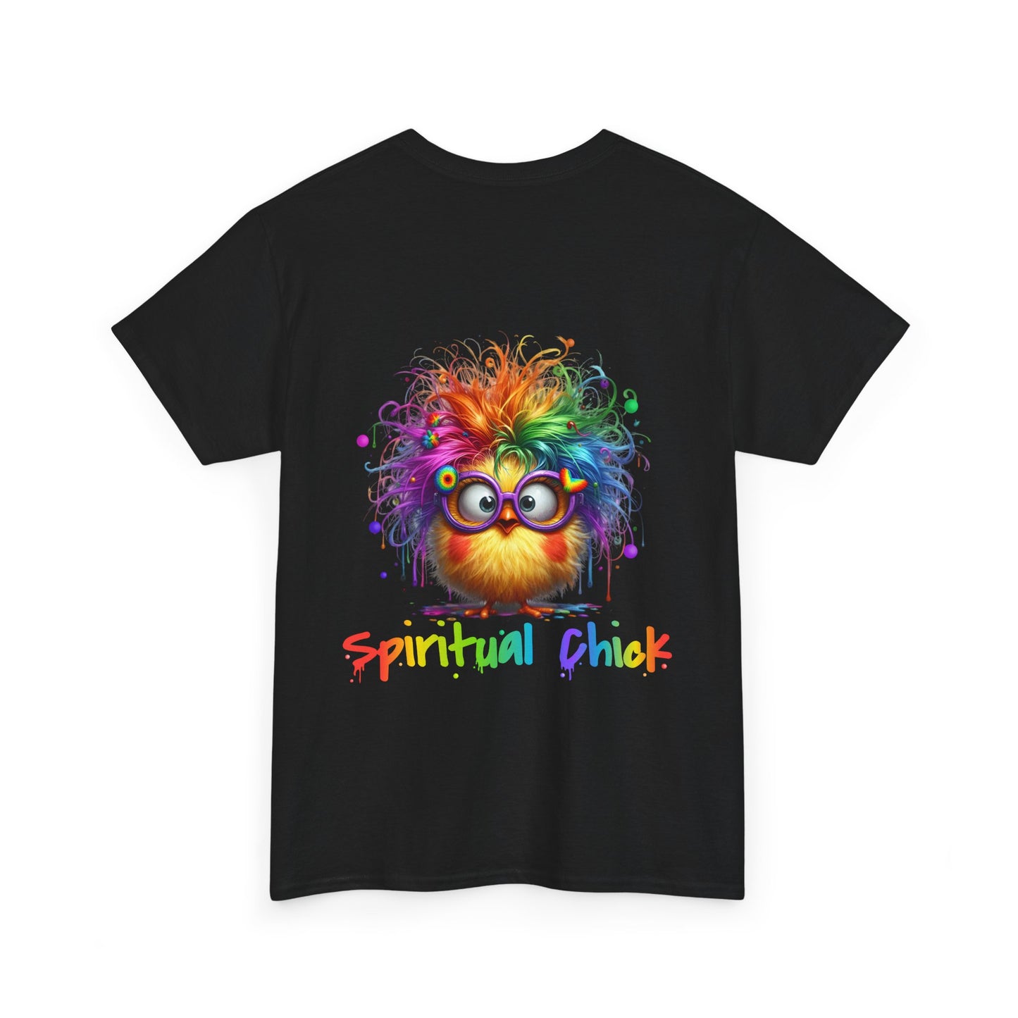 Spiritual Chick – Cute High-Vibe Rainbow Funny T-Shirt