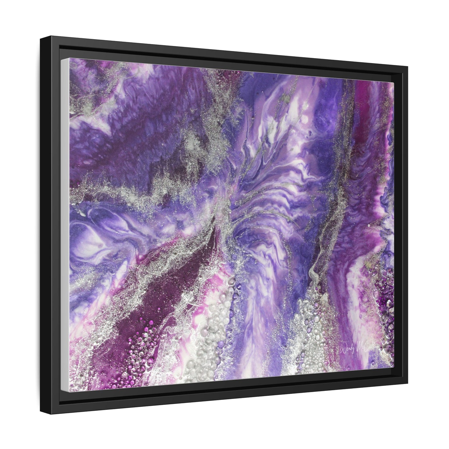 Amethyst Dreams Framed Print - Splendour
