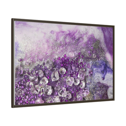 Amethyst Dreams Framed Print - Elegance