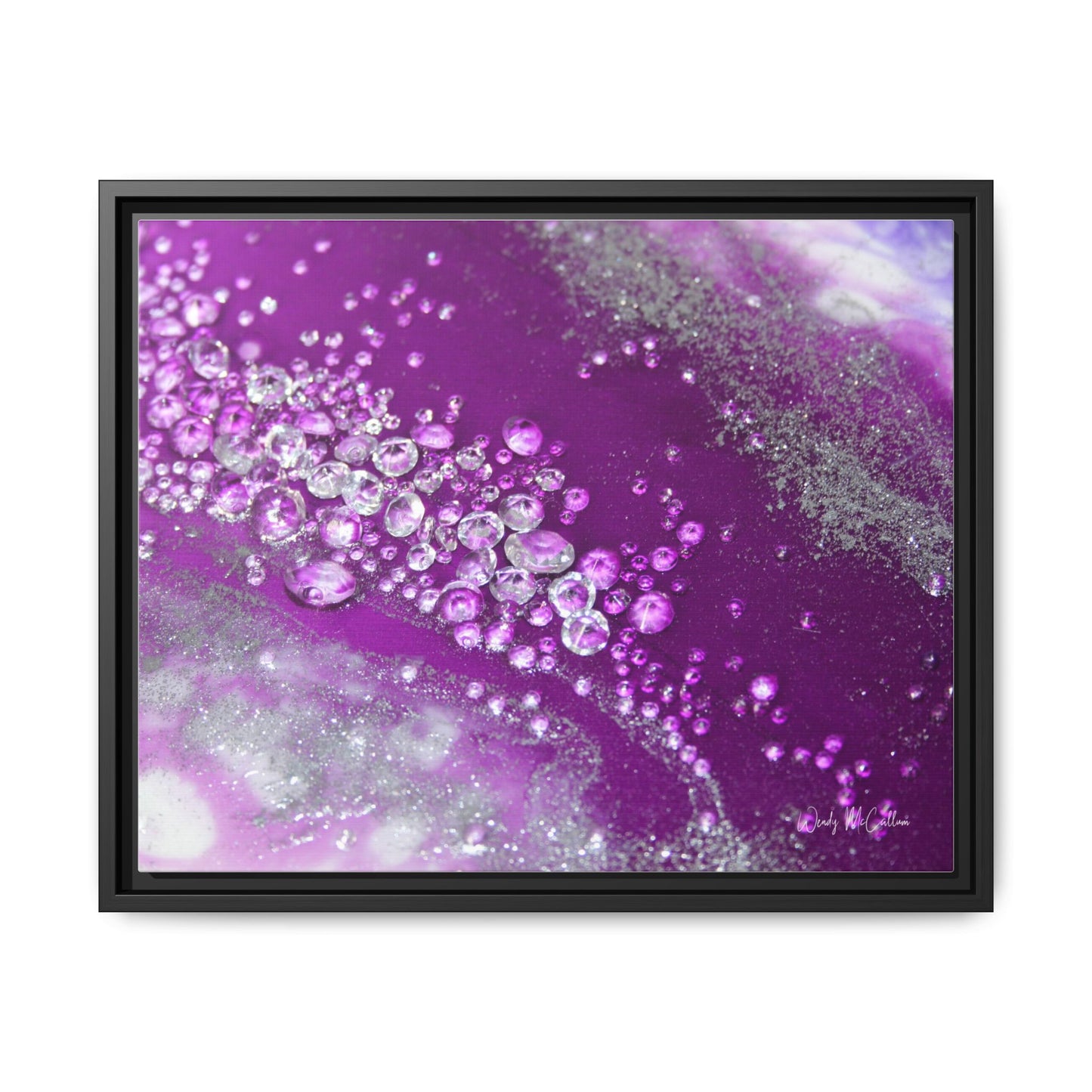 Amethyst Dreams Framed Print - Grace