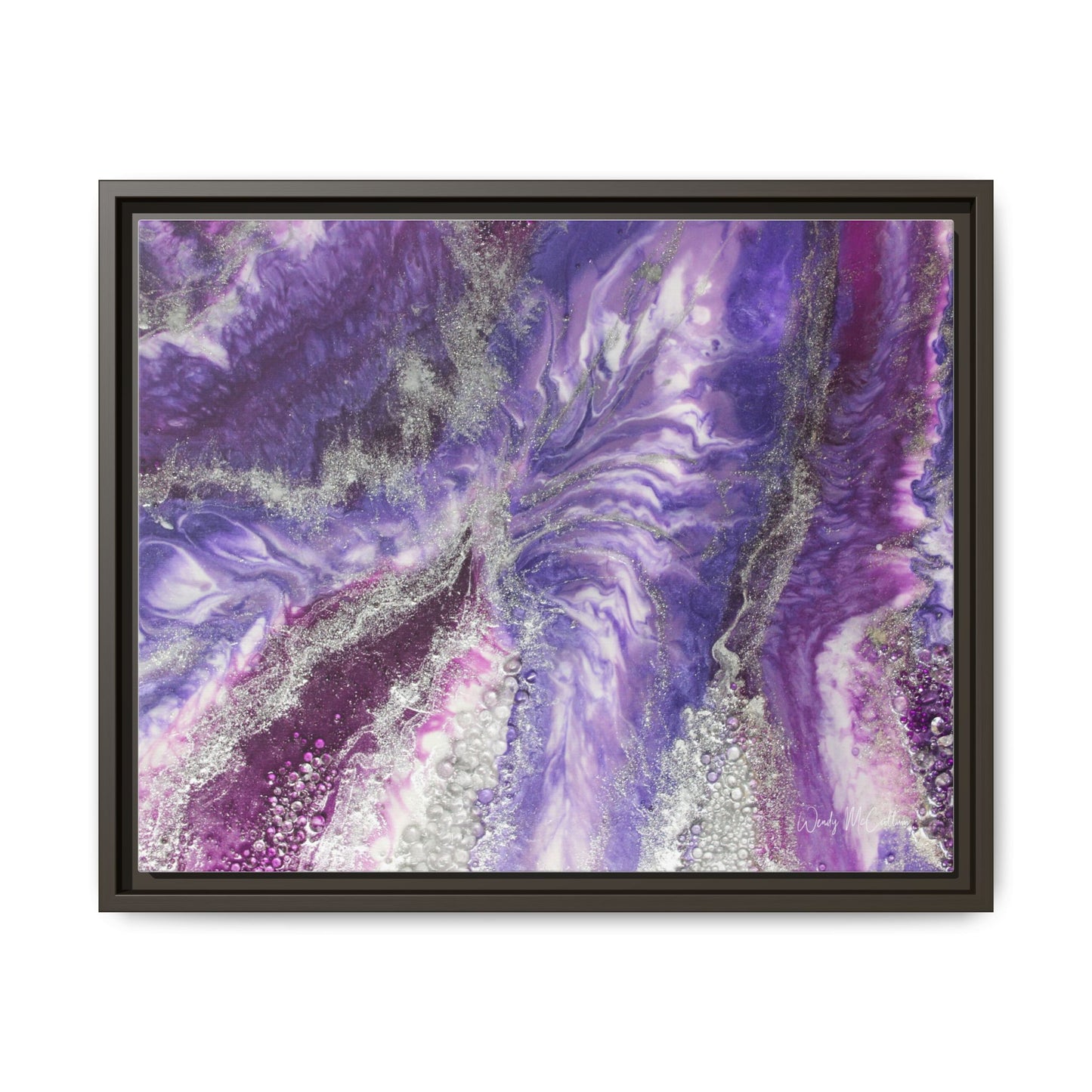 Amethyst Dreams Framed Print - Splendour
