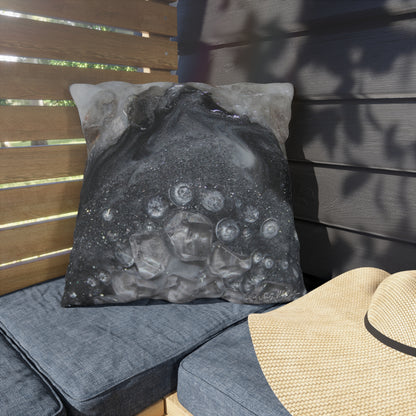 Grey  Moonstone  Elehance Outdoor Pillow — Patio Cushion