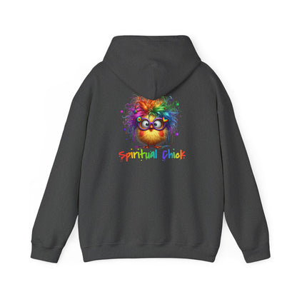 Spiritual Chick – Cute High-Vibe Rainbow Hoodie