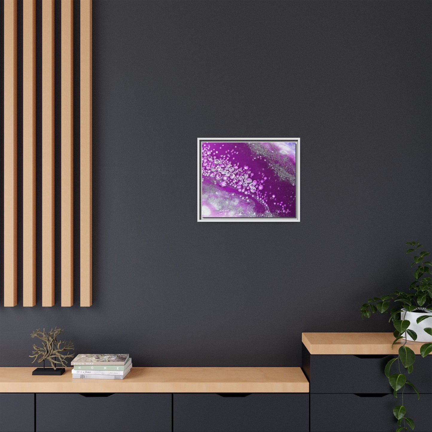 Amethyst Dreams Framed Print - Grace