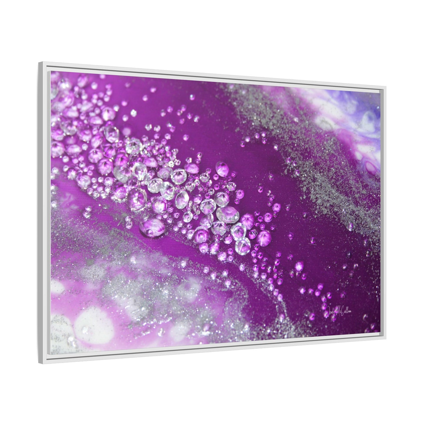 Amethyst Dreams Framed Print - Grace