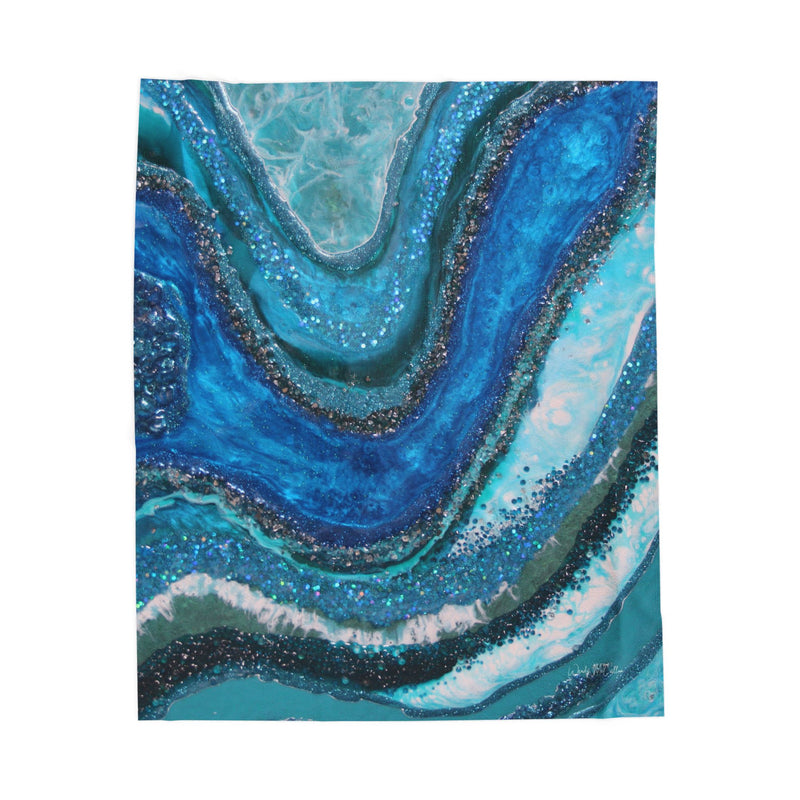 Elucidation Splendour - Velveteen Plush Blanket