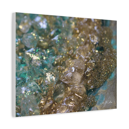 Dioptase Canvas Wall Art - Opulence