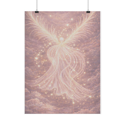 Archangel Chamuel – Fine Art Print | Angel of Love, Peace & Emotional Healing