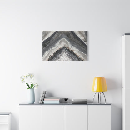 Grey Moonstone Canvas Wall Art - Splendour