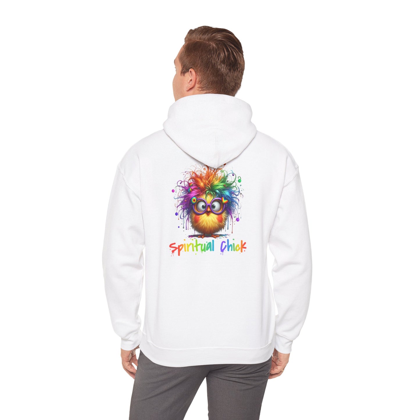 Spiritual Chick – Cute High-Vibe Rainbow Hoodie