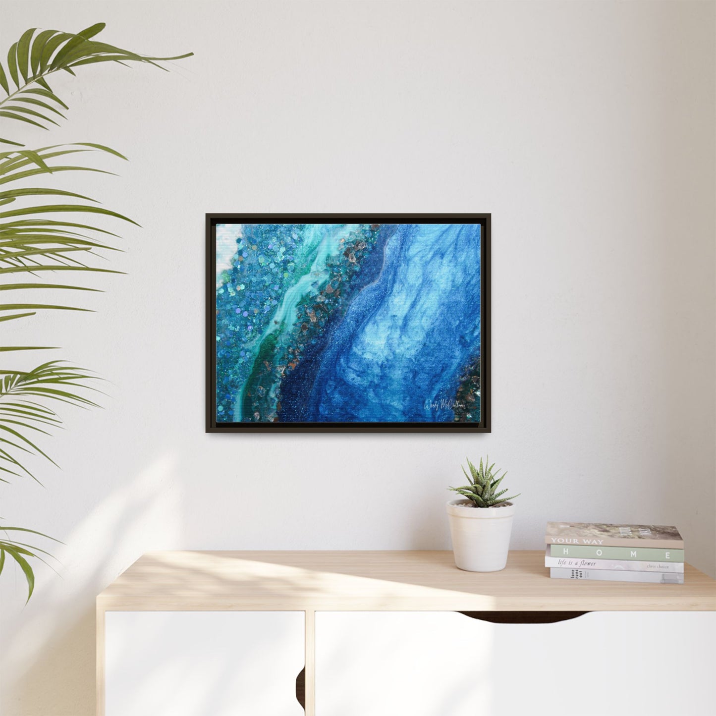Elucidation Framed Print - Opulence