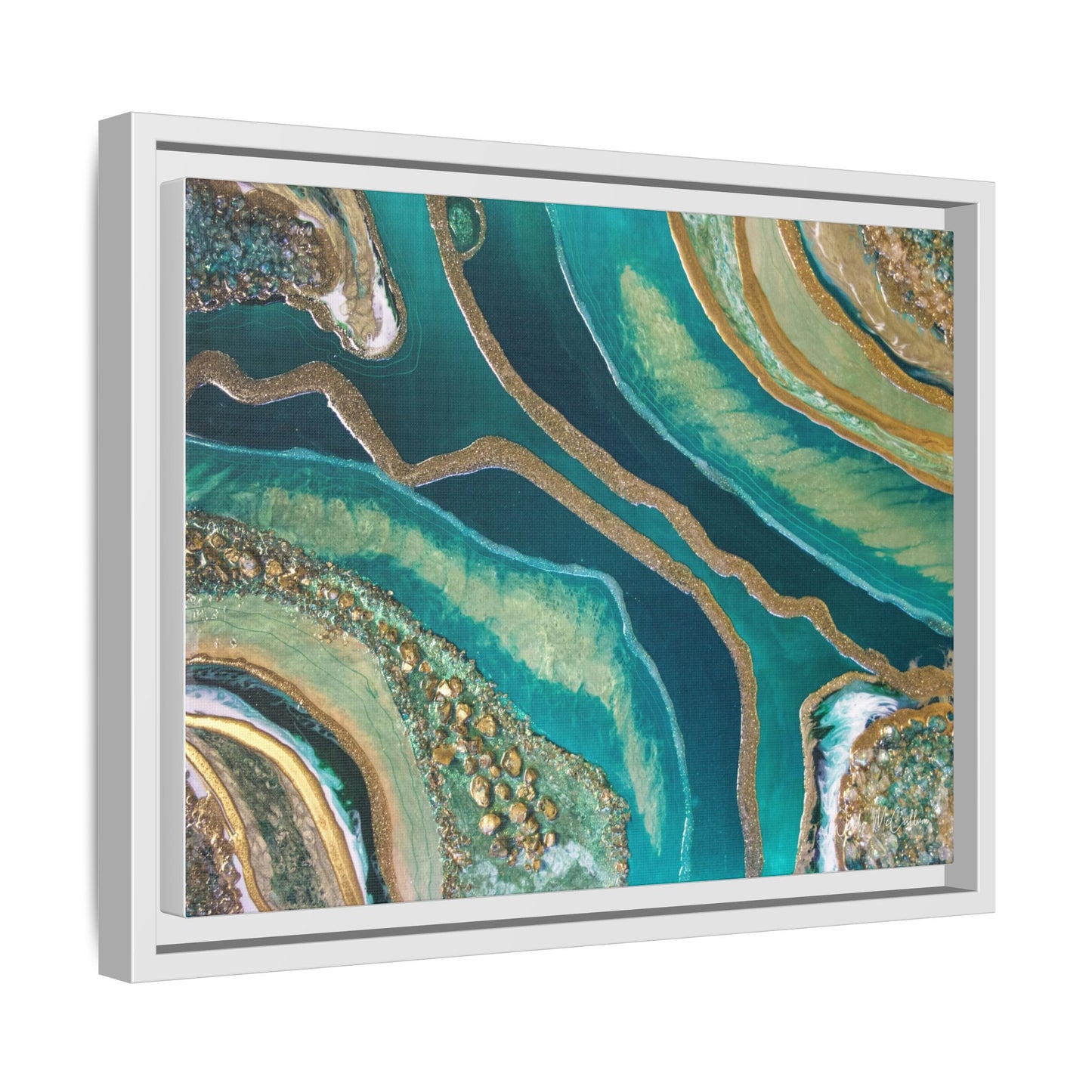 Dioptase Framed Print - Splendour