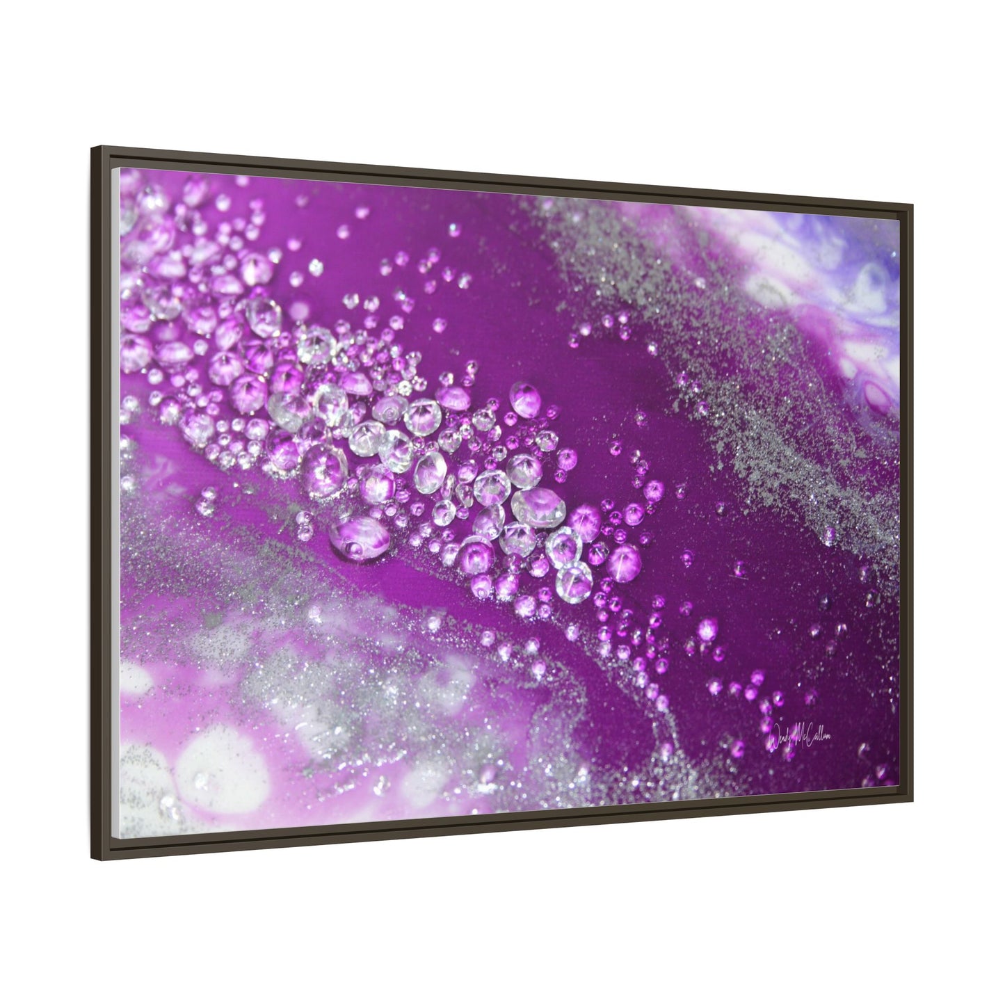Amethyst Dreams Framed Print - Grace