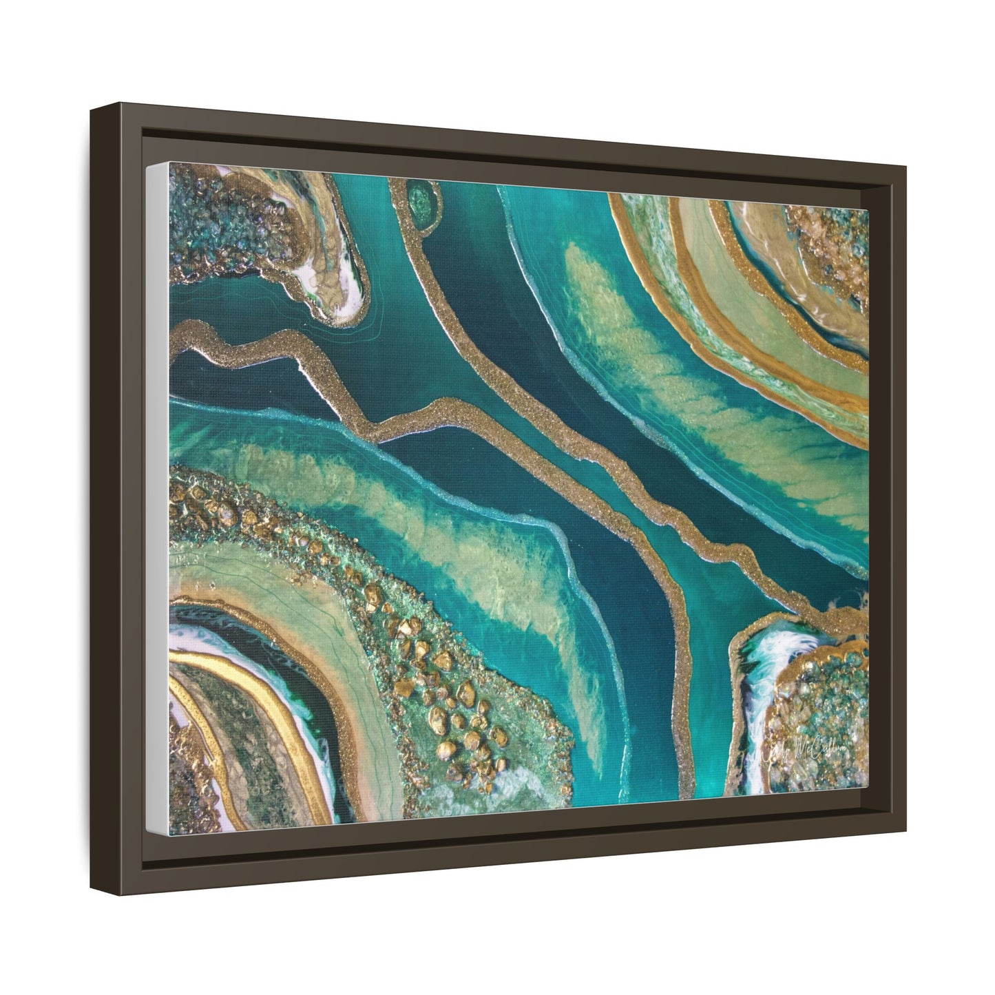 Dioptase Framed Print - Splendour