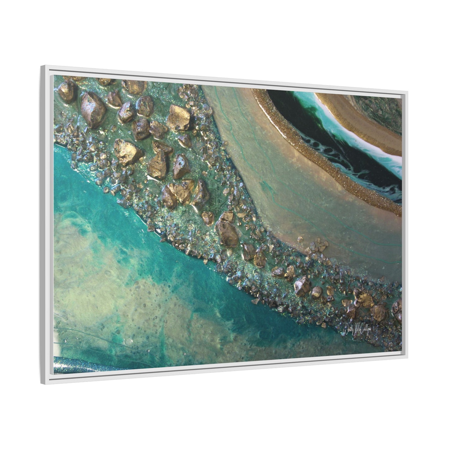 Dioptase Framed Print - Grace