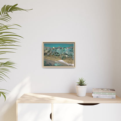 Dioptase Framed Print - Elegance