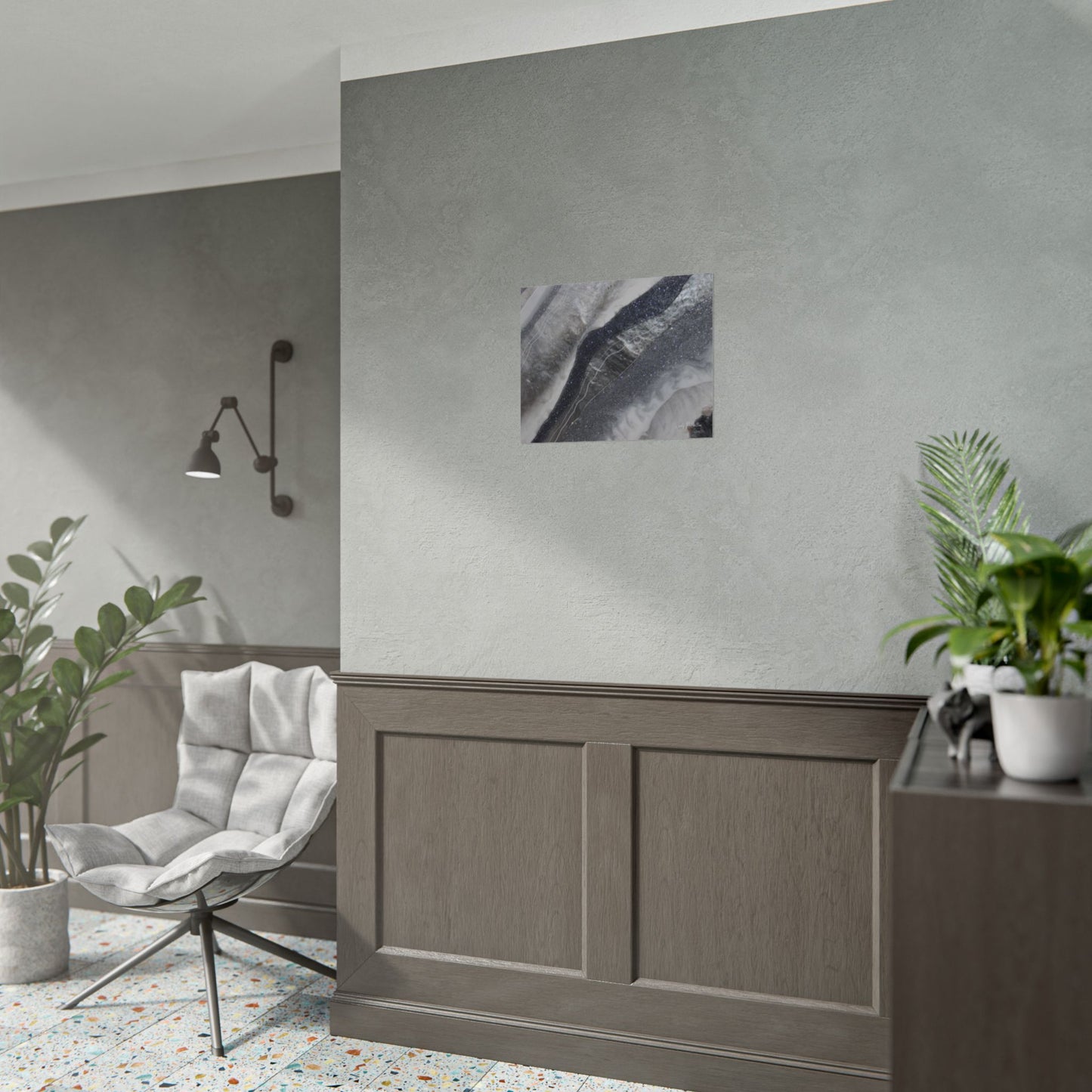 Grey Moonstone Fine Art Print - Grace