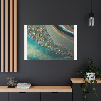 Dioptase Canvas Wall Art - Grace