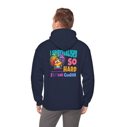 I Spiritualised Too Hard… I Think I’ve Blown a Chakra – Funny Rainbow Chick Hoodie