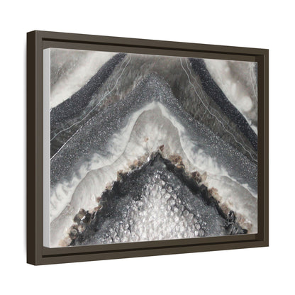 Grey Moonstone Framed Print - Splendour