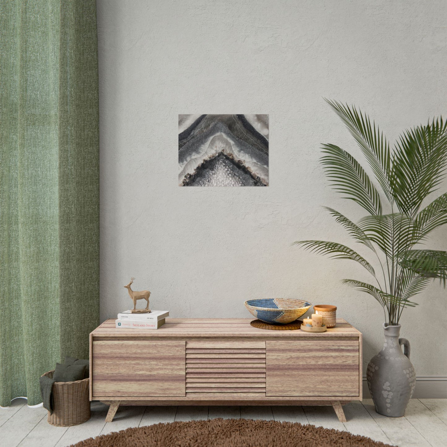 Grey Moonstone Fine Art Print - Splendour