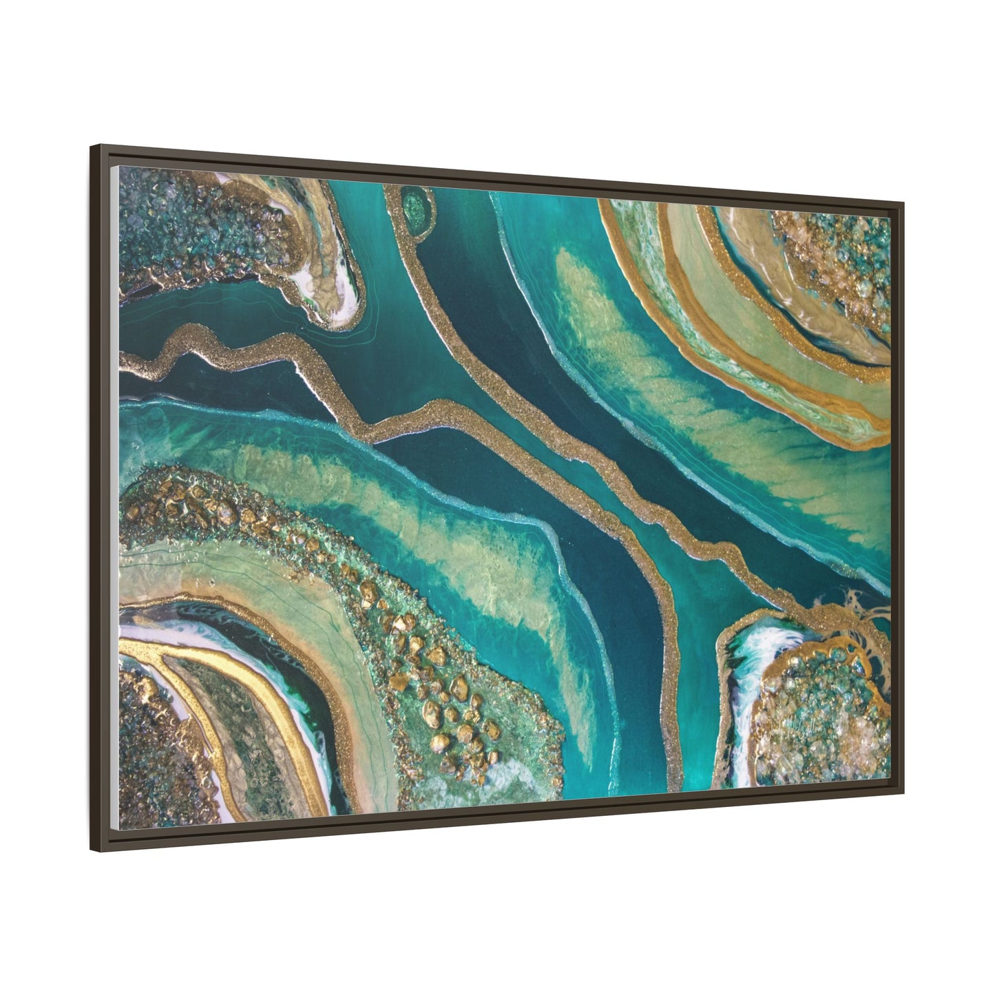 Dioptase Framed Print - Splendour