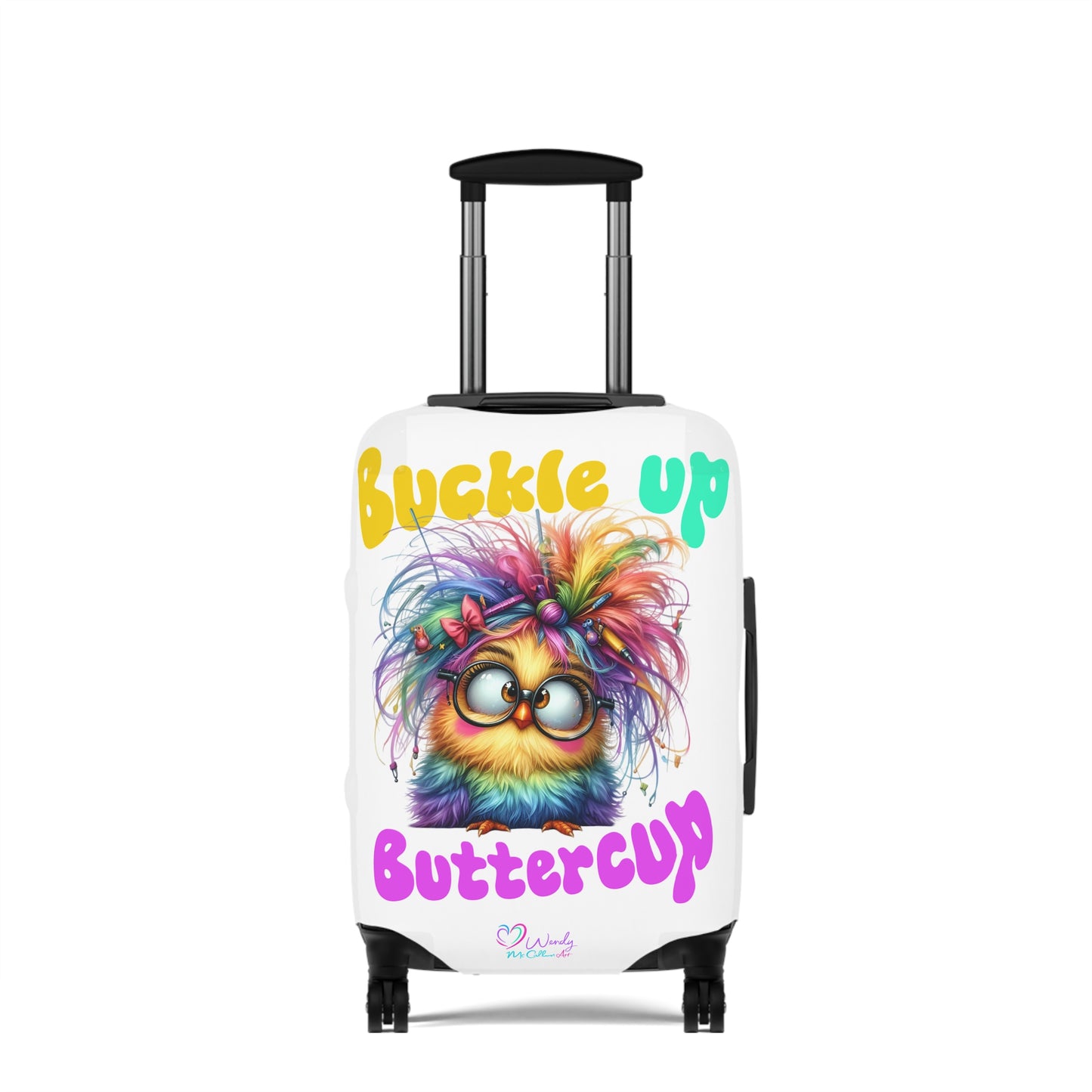 Buckle up Buttercup - Luggage Cover