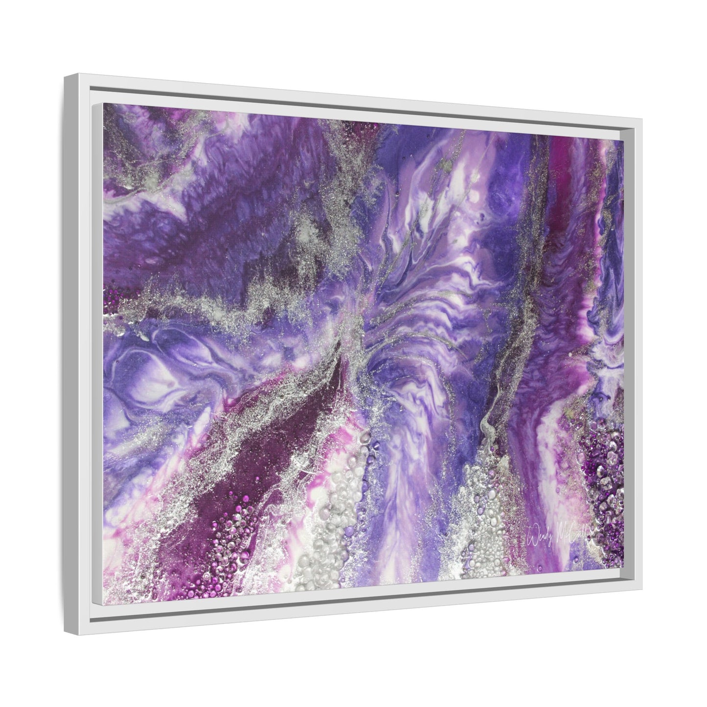 Amethyst Dreams Framed Print - Splendour