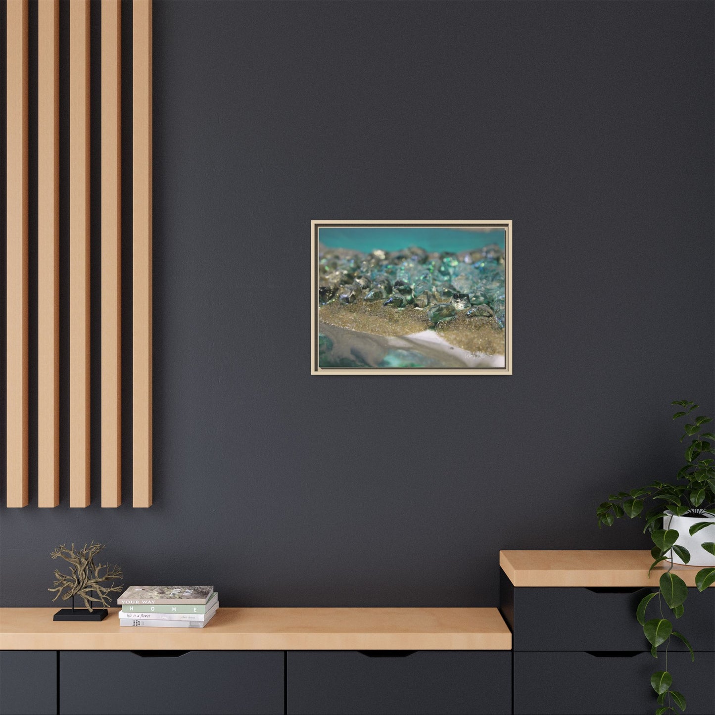 Dioptase Framed Print - Elegance