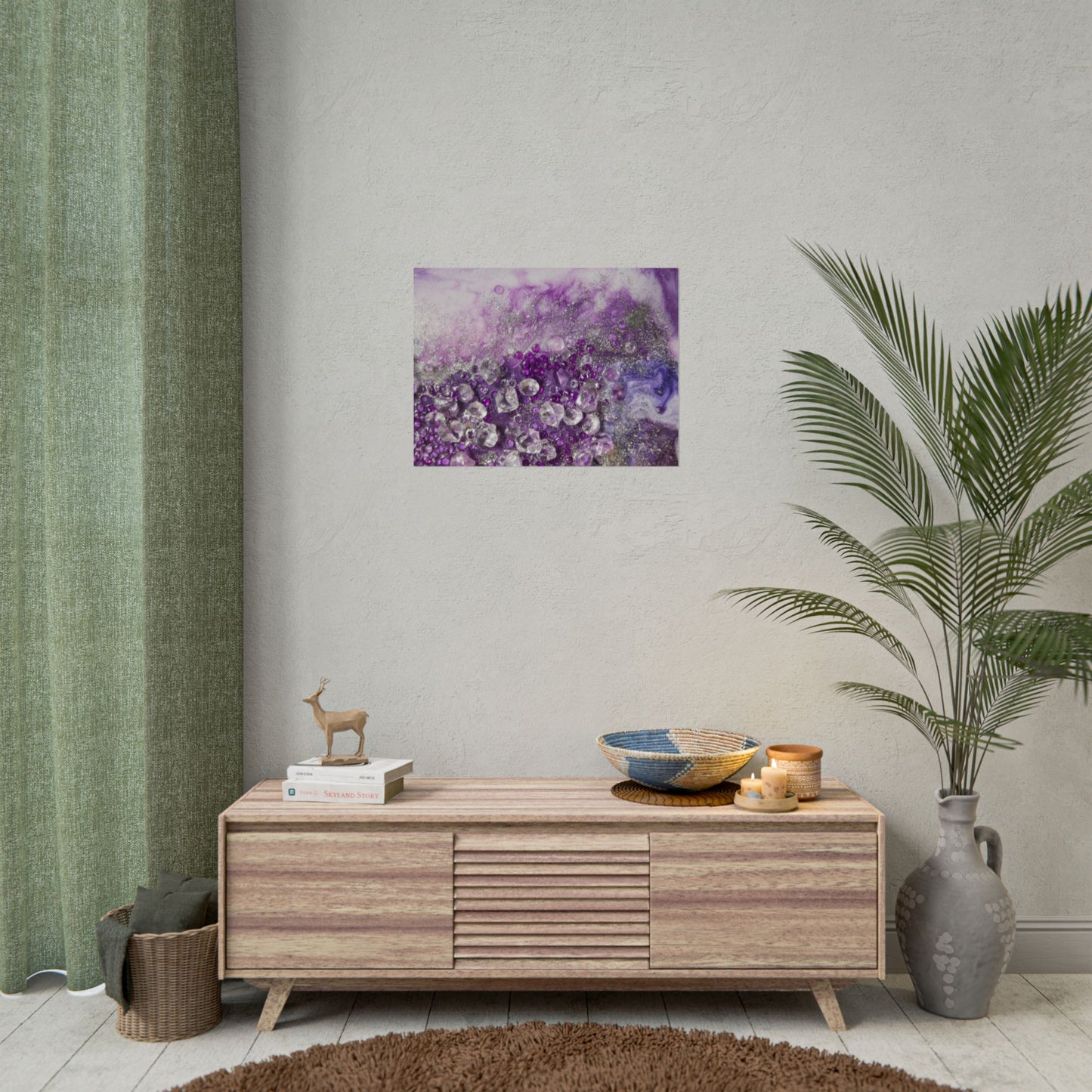 Amethyst Dreams Fine Art Print - Elegance