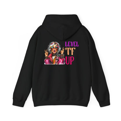 LEVEL TF UP – Sassy Empowerment Hoodie