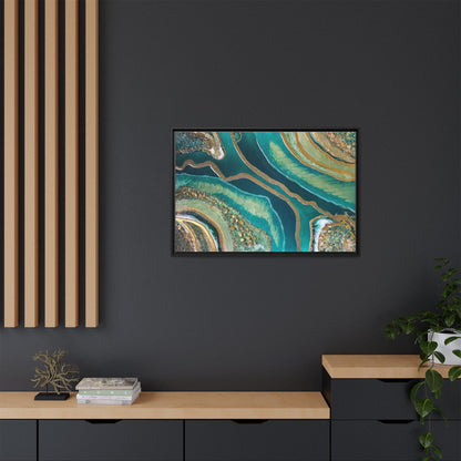 Dioptase Framed Print - Splendour