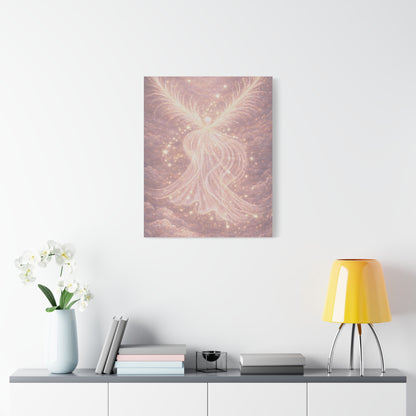 Archangel Chamuel Canvas – Love, Peace & Heart Healing