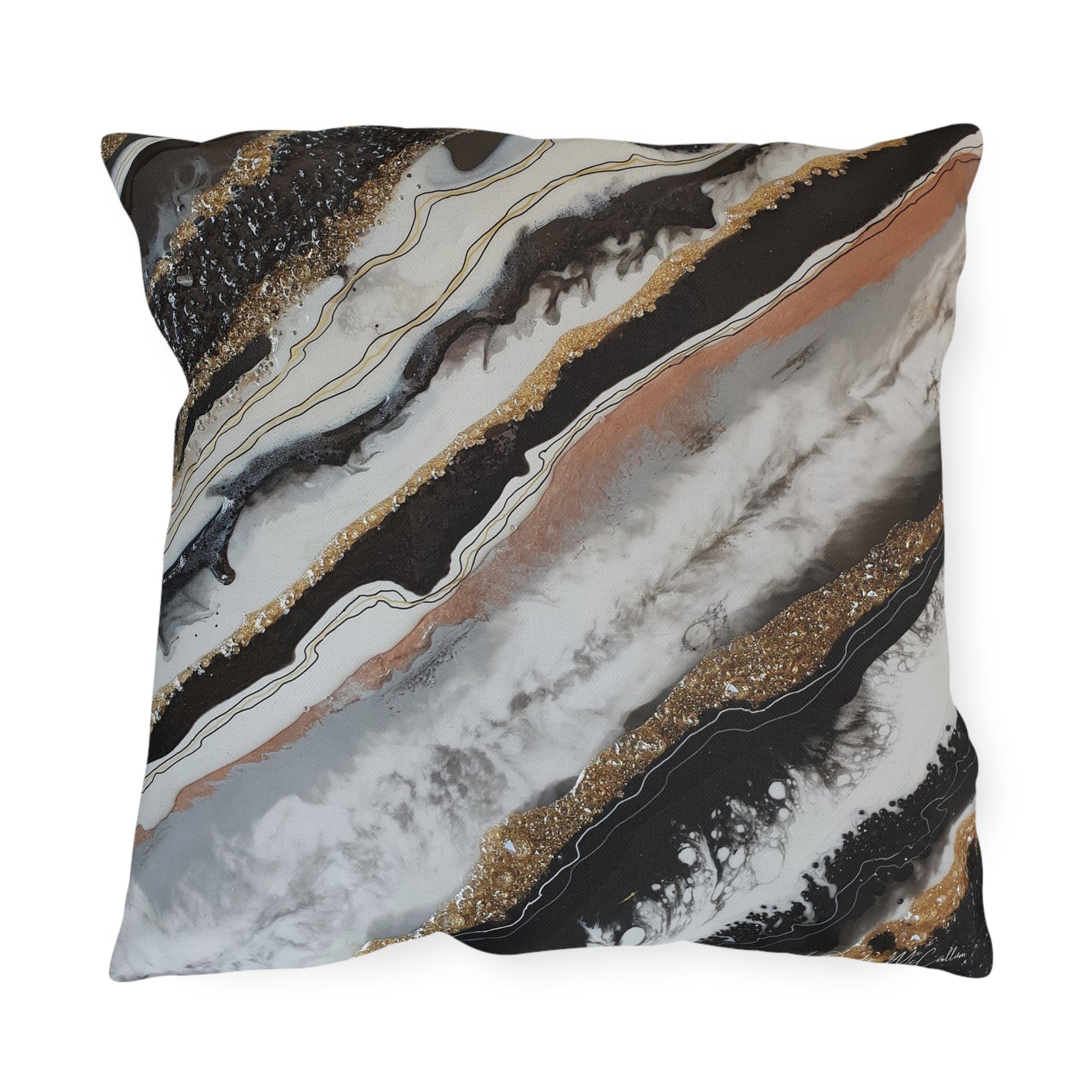 Alchemy Splendour Outdoor Pillow - Patio Cushion