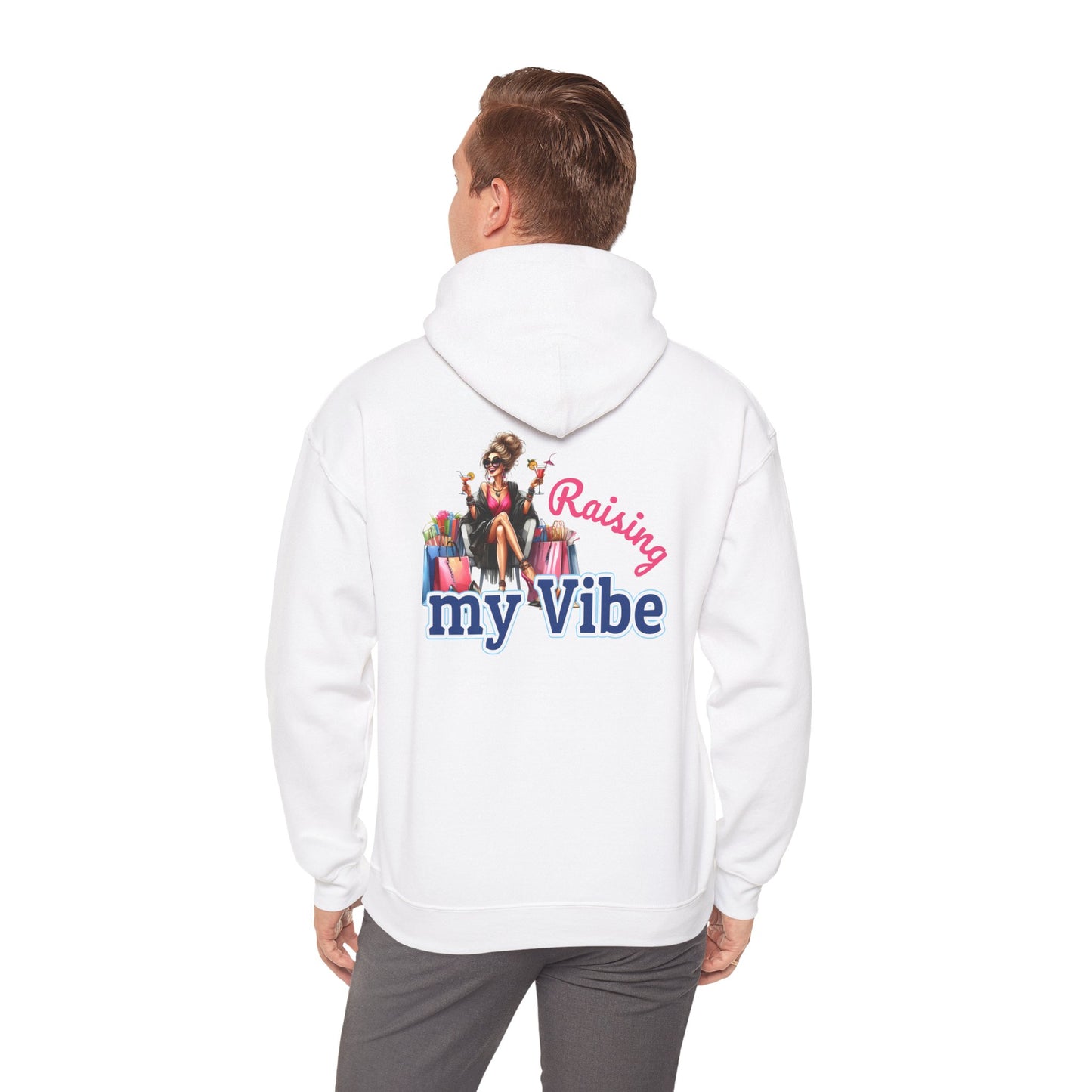 Raising My Vibe – Cool & Sophisticated Lady Hoodie
