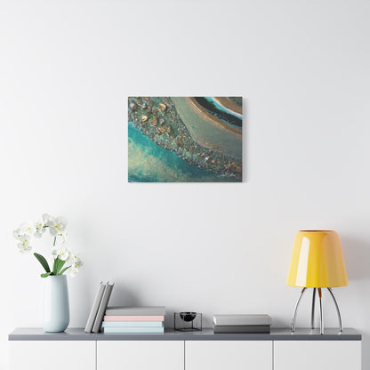Dioptase Canvas Wall Art - Grace