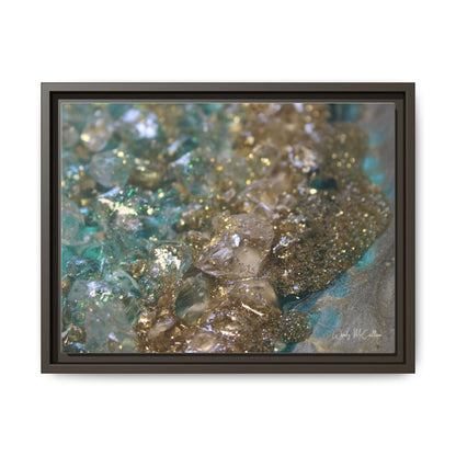 Dioptase Framed Print - Opulence