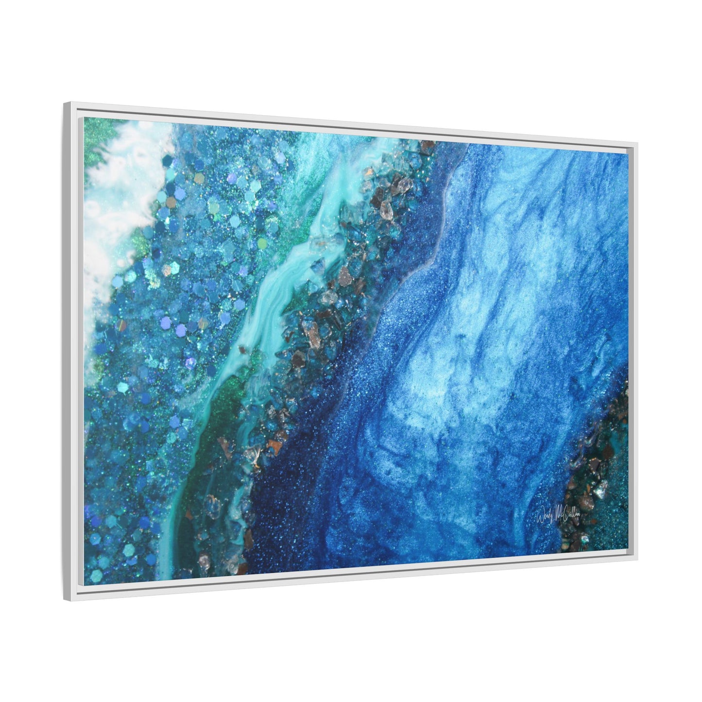 Elucidation Framed Print - Opulence