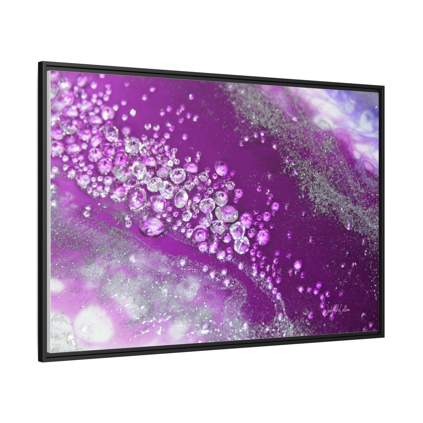 Amethyst Dreams Framed Print - Grace
