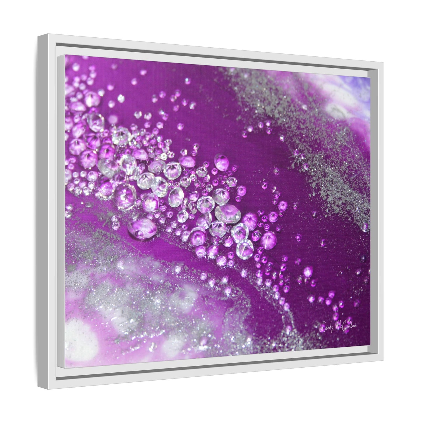 Amethyst Dreams Framed Print - Grace