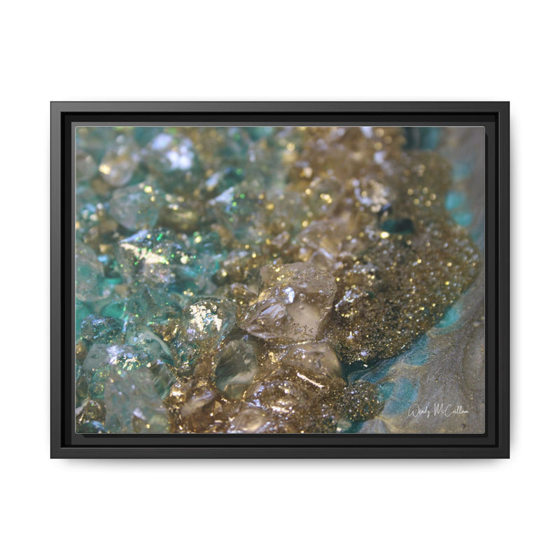 Dioptase Framed Print - Opulence