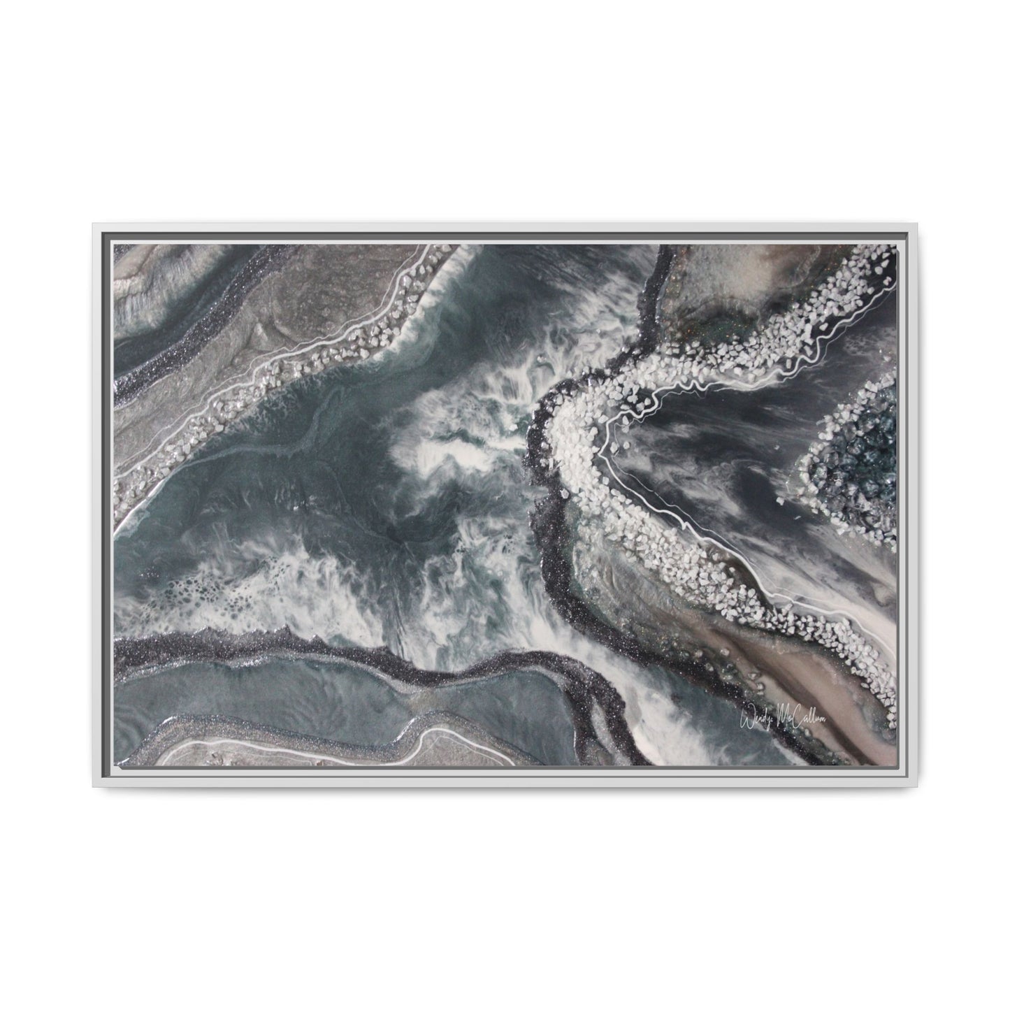 Vista Framed Print - Opulence