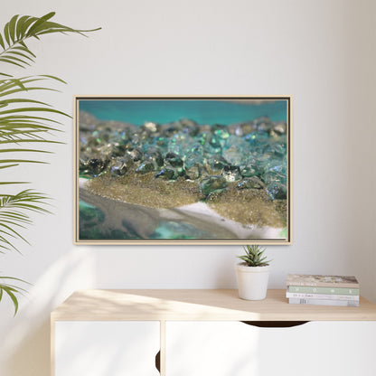 Dioptase Framed Print - Elegance