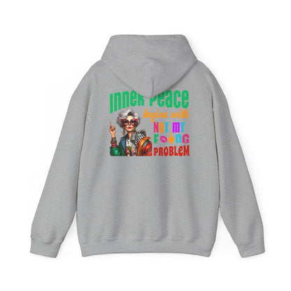 Inner Peace Begins With… Not My F*cking Problem – Bold Empowerment Hoodie