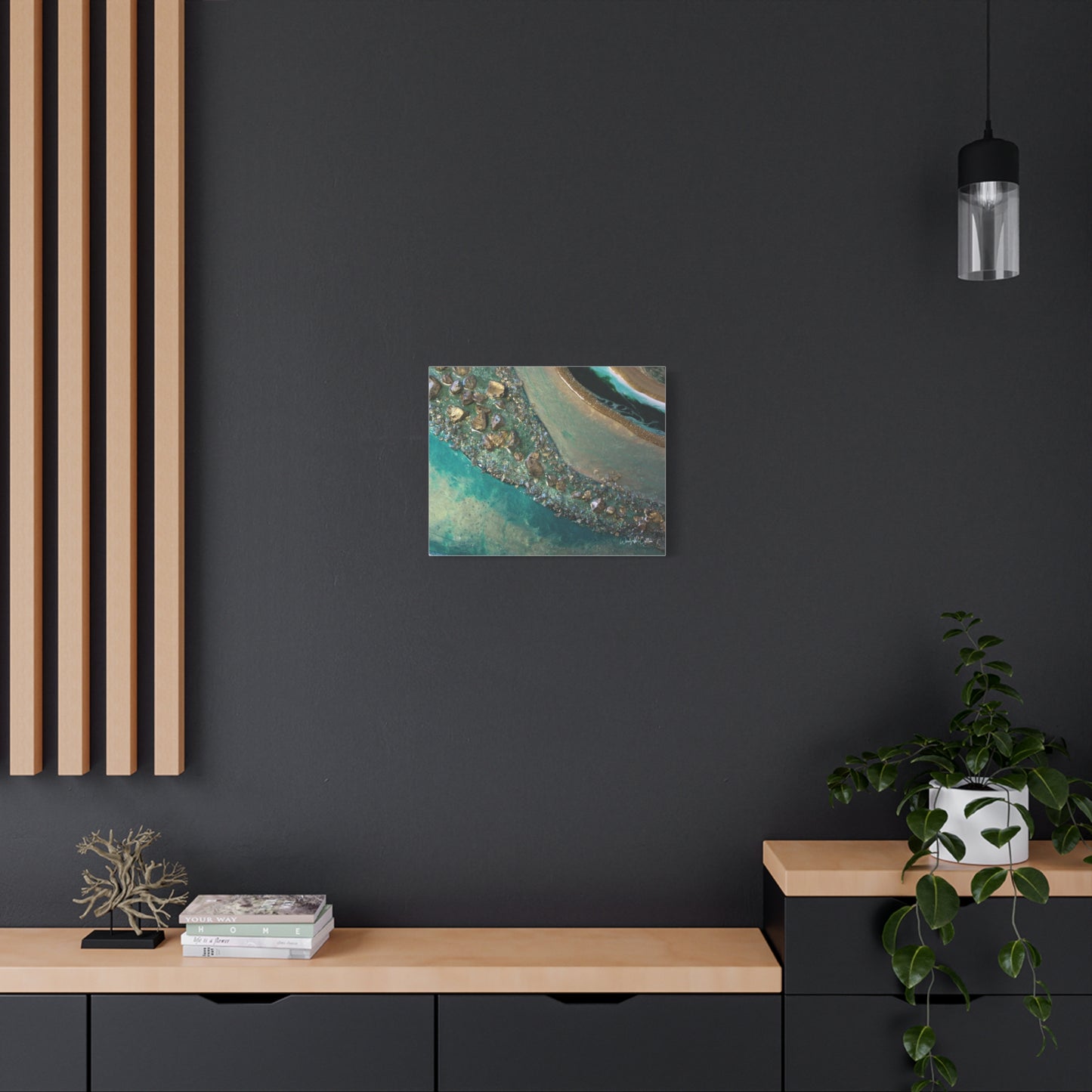 Dioptase Canvas Wall Art - Grace
